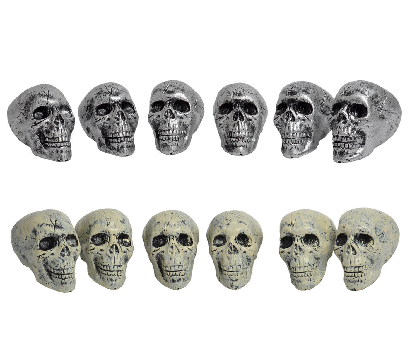 Totenkopf Deko für Halloween Partys geeignet Pirat Gothic Skull