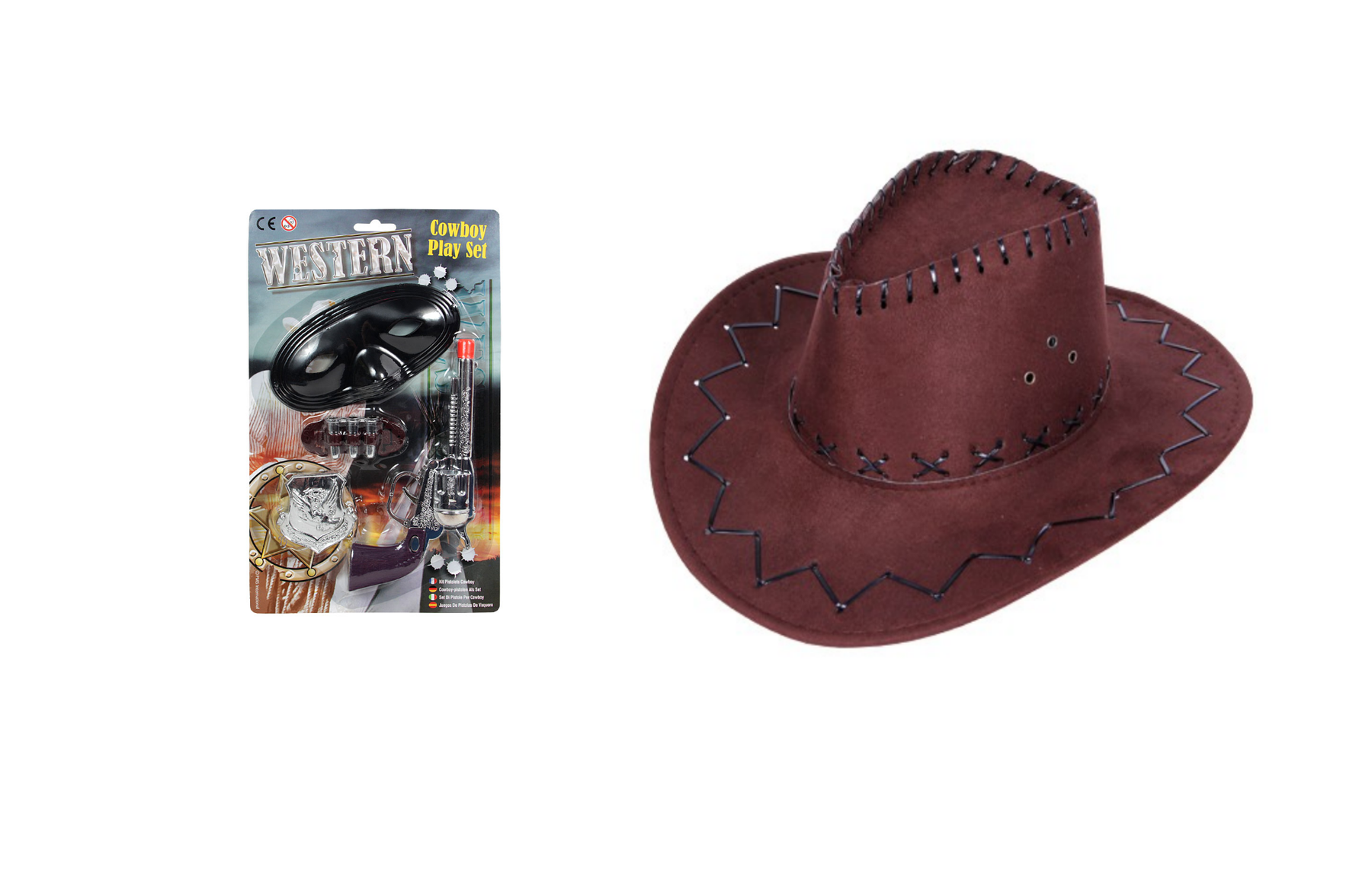 Cowboyhut Schwarz – Größe 58 Cm, Perfekt Für Karneval, Mottoparty & Kostüme