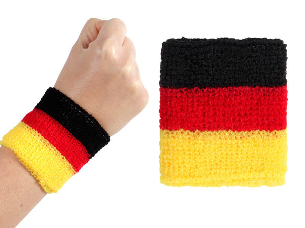 2 Stk. Schweißband Armband Deutschland