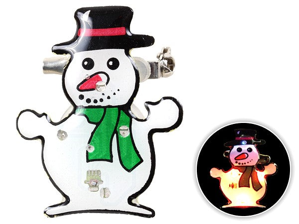 Blinki Anstecker Pin Button Schneemann