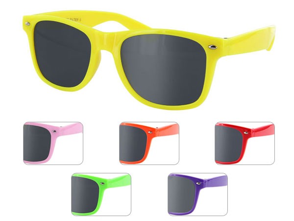 Farbige Retro Nerd Brille Atzen Sonnenbrille V-816F