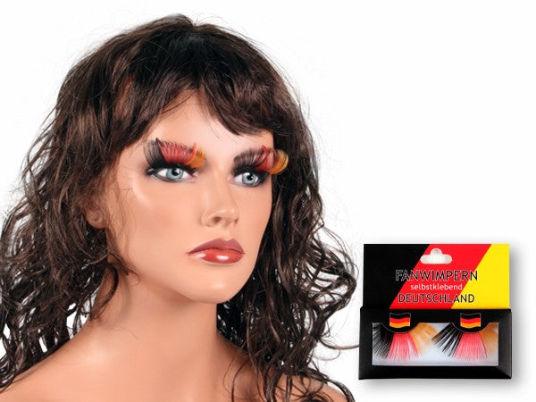Fan Wimpern Deutschland Fußball WM EM