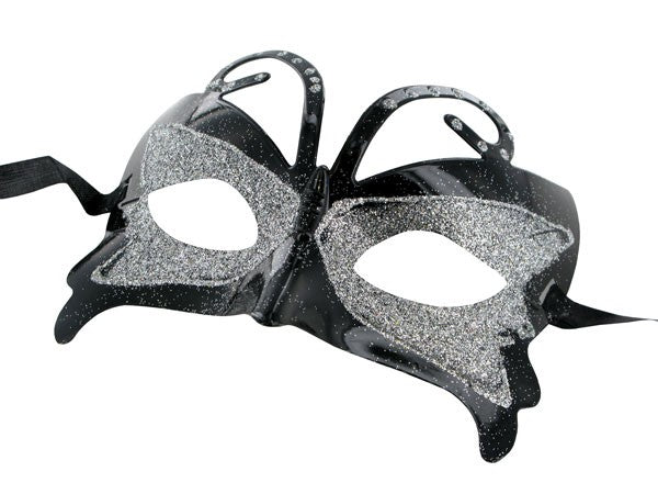 Venezianische Maske Mit Glitzersteinen – Elegante Augenmaske Für Karneval, Halloween & Maskenbälle