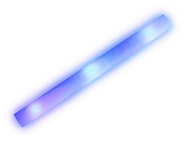 12x blau LED Glowstick Party Licht