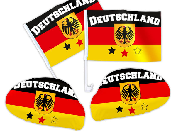 Autospiegel Fanset 4-teilig Deutschland DE-02