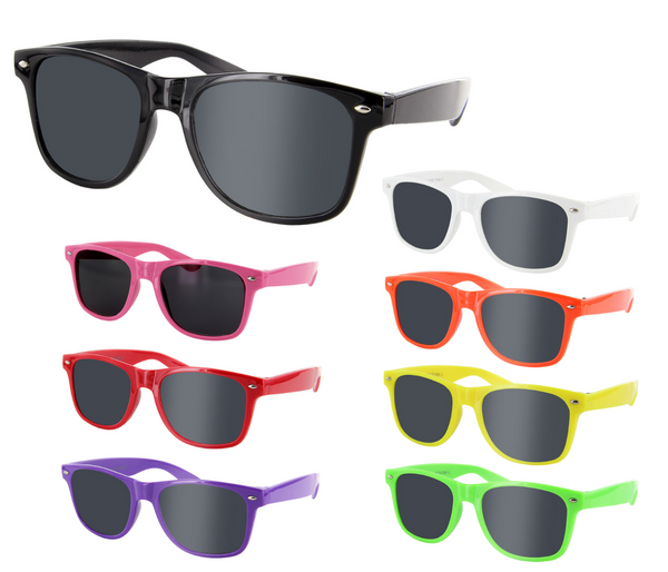 Alsino Retro Vintage Sonnenbrille mit UV 400 Schutz Kunststoffrahmen für Herren und Damen