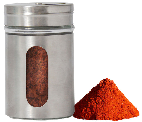 Agitatore per spezie in acciaio inox con coperchio girevole, barattolo per spezie in argento, barattolo per spezie/erbe, barattoli per la conservazione, regolatore per spezie a 3 pieghe.