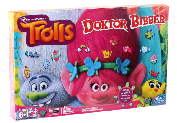 Trolls Doktor Bibber Gruppenspiel Gemeinschaftsspiel Geschicklichkeit