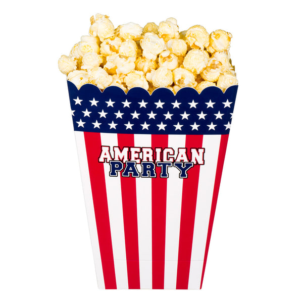 Popcornschüsseln USA 4er Bundle für den Unabhängigkeitstag - Amerika