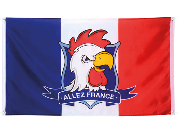 Allez France Länderflagge Fanartikel Accessoire Fußball