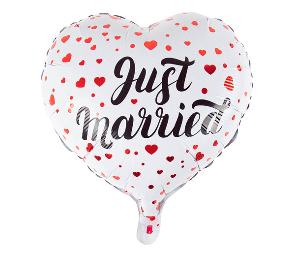 Folienballon Herz "Just Married"