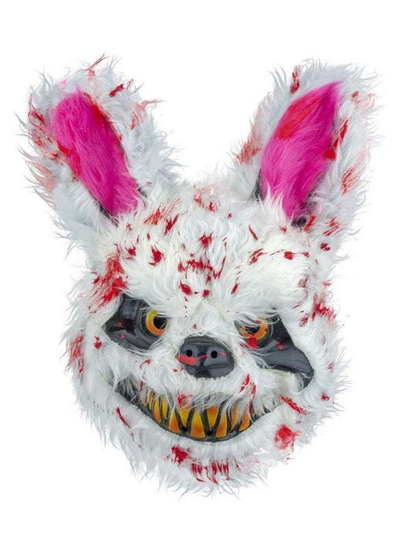 Halloween Maske Horror Plüsch Hase Erwachsene Hasen Zombie Masken Hasenmaske - Erwachsene Blutig Party Kostüm Festival