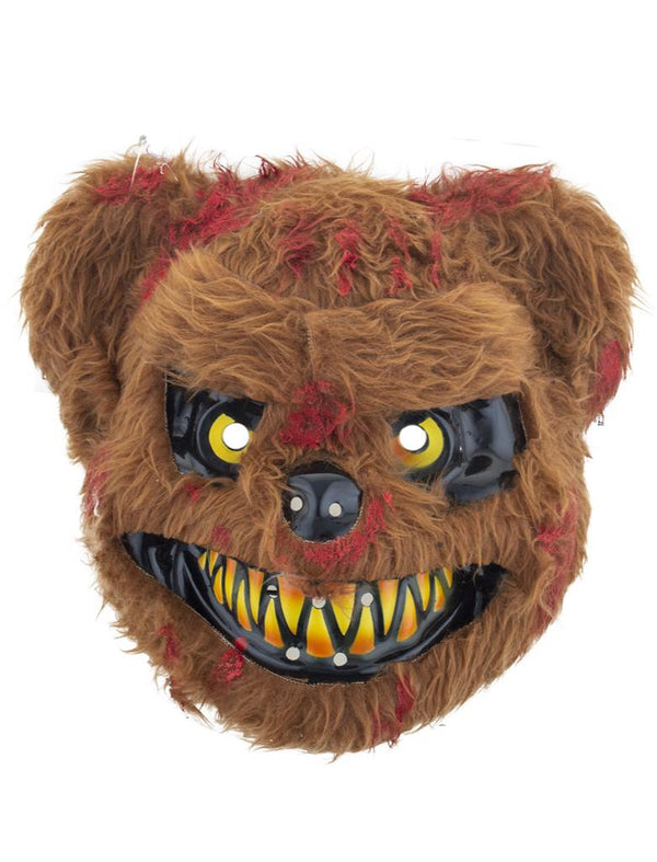 Halloween Maske Horror Plüsch Bär Erwachsene Bären Zombie Masken Bärenmaske - Erwachsene Blutig Party Kostüm Festival