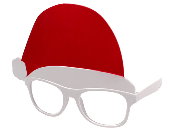 Lustige Weihnachtsbrille Partybrille Nikolaus Brille 16 cm x 14 cm