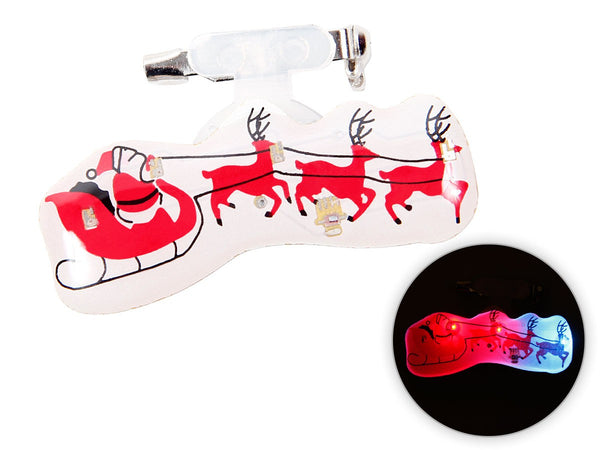 Blinki Anstecker Rentier mit Schlitten