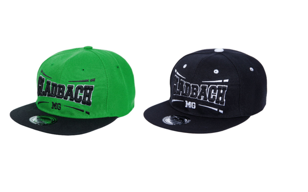 Gladbach Snapback Basecap Baseball Mütze Käppi Cap Cappy Schirmmütze - flacher Schirm