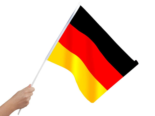 Deutschland Stabflagge 30x45cm Stabfahne