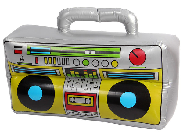 Ghettoblaster aufblasbar 80er Boom Box 40 x 20
