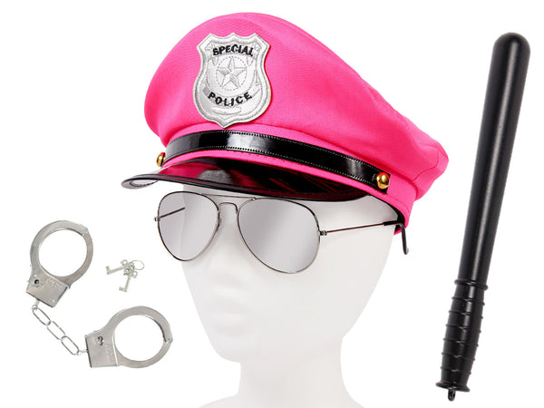 Damen Polizei Set Kostüm Uniform