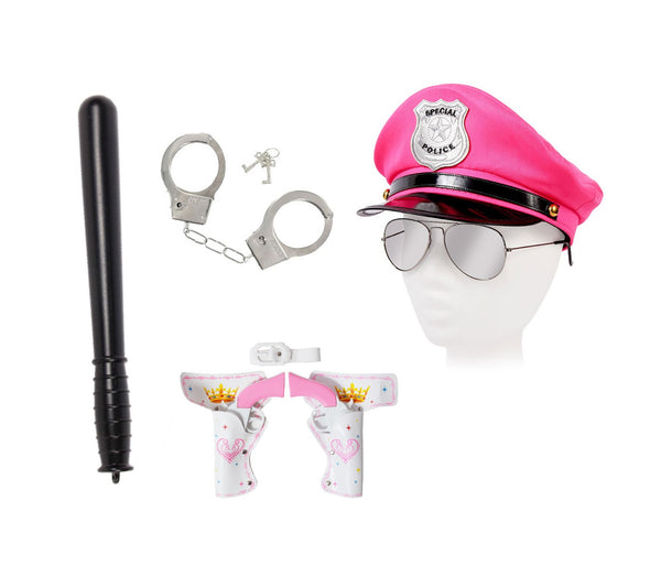 Damen Polizei Set Kostüm Uniform
