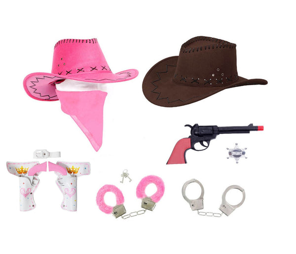 Cowboy & Cowgirl Karneval Set für Paare