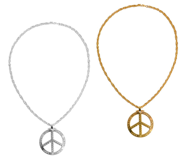 Stylische Hip Hop Rapper Kette in Gold und Silber