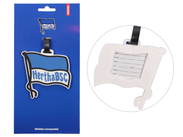 Kofferanhänger Hertha BSC Berlin 9 x 8,5 cm