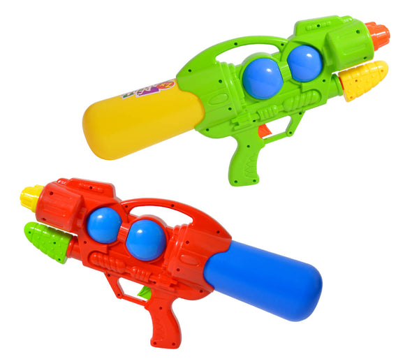 Wasserpistole mit Pumpe Wassergewehr Rot Grün