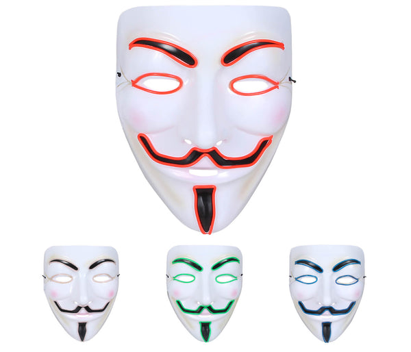 Anonymous Maske LED