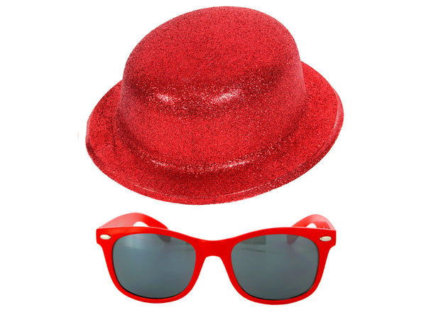 Glitzerhut Flacher Melonenhut