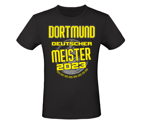 Meistertrikot Dortmund Meistershirt Meister T-Shirt Dortmundshirt 2012 schwarz