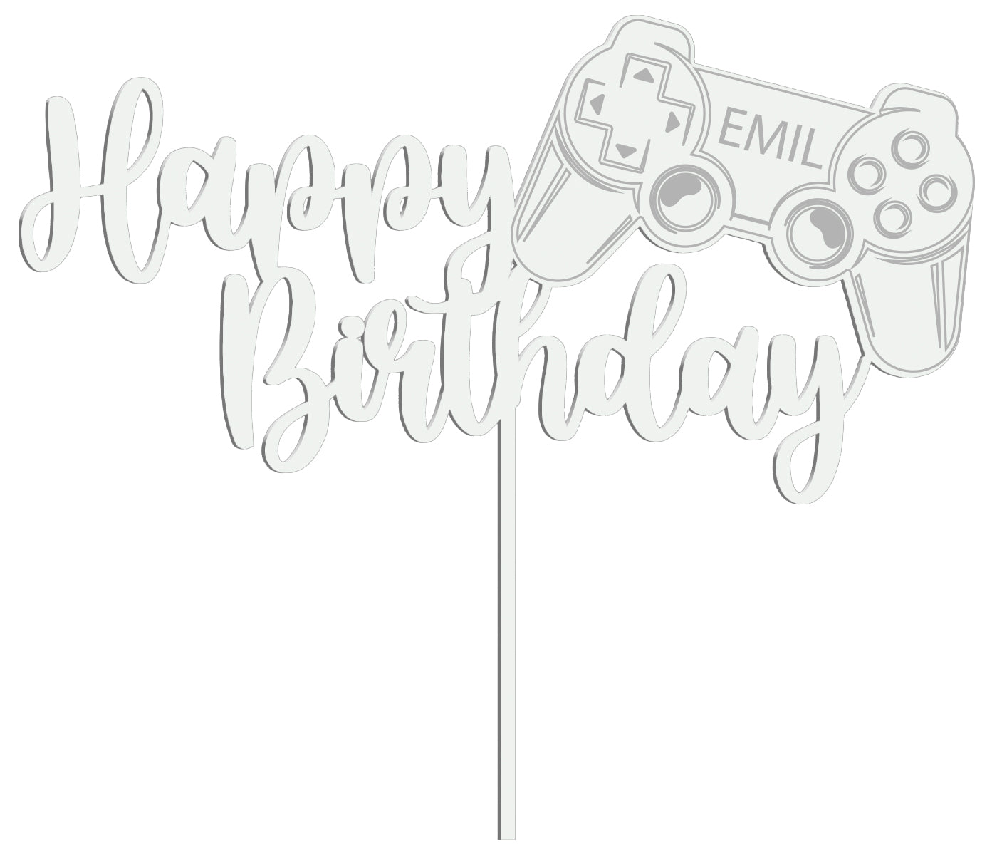 Cartoon Cake Topper 10 Stück - Geburtstag Torten Deko Für Kinder