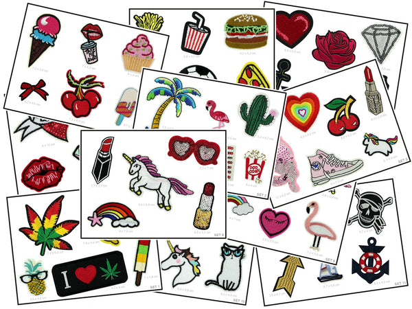 Patches zum Aufbügeln Set