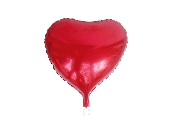Folienballon Herz rot Geburtstag Luftballon