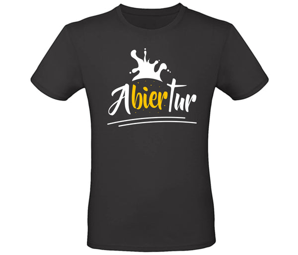 Abi Shirt Abitur T-Shirt Schwarz