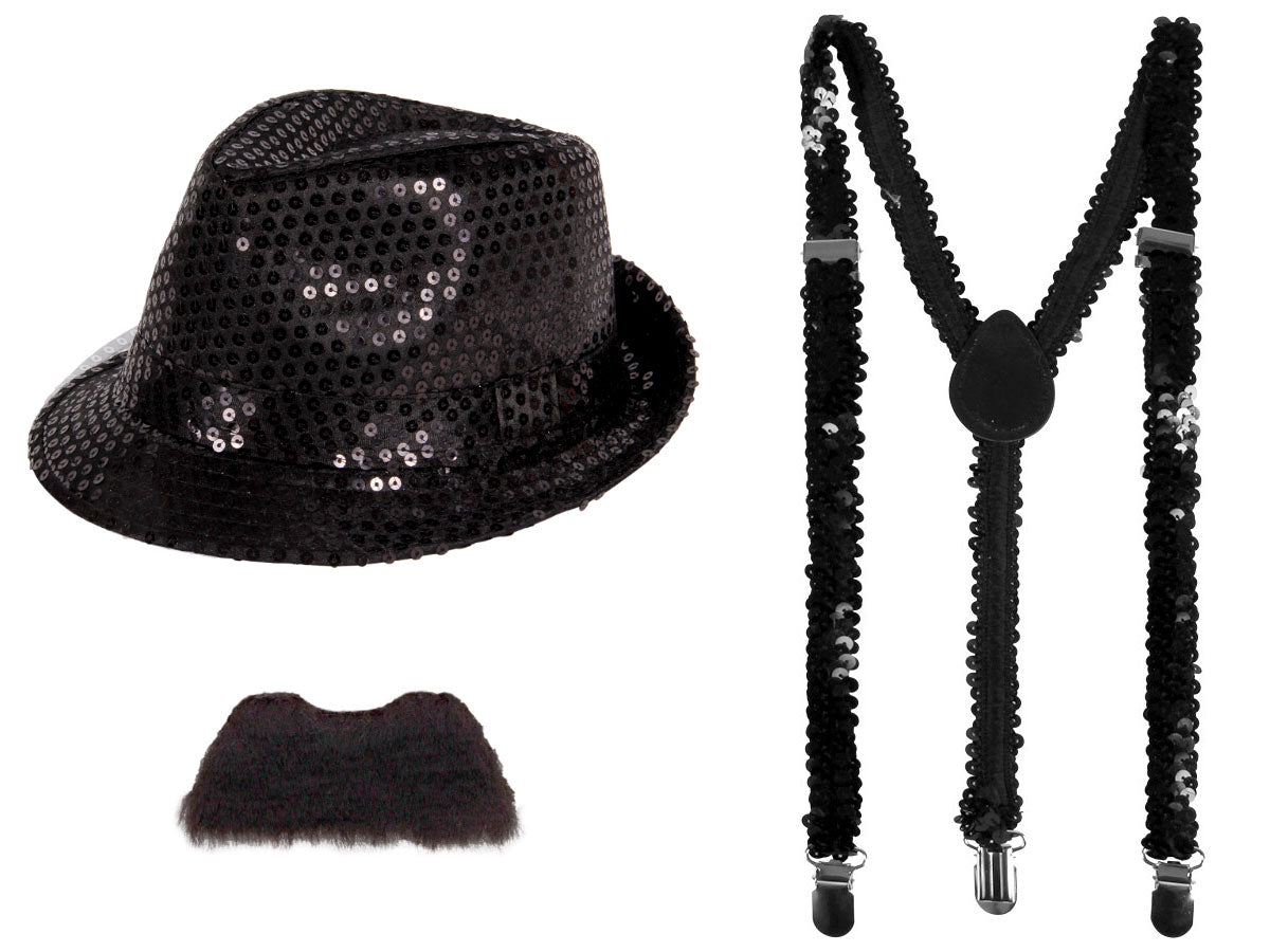Glitzer-Cowboyhut In Gold – Perfekt Für Party & Karneval, Größe 59-61