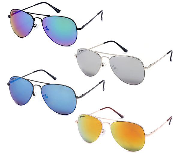 Pilotenbrille - Ultradünne Bügel - federleicht, UV-Schutz - für Damen und Herren