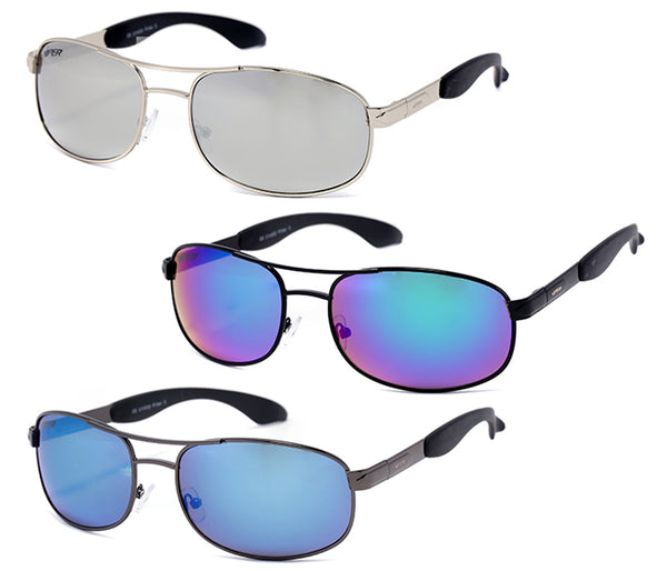 Klassische Sonnenbrille aus leichtem Kunststoff - Für Männer und Frauen - UV-Schutz