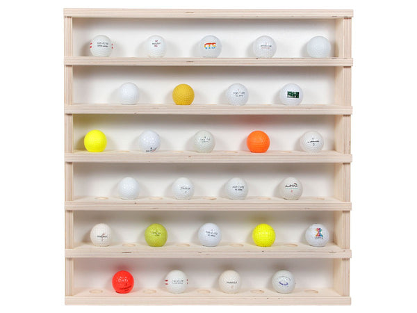 Golfball-Vitrine