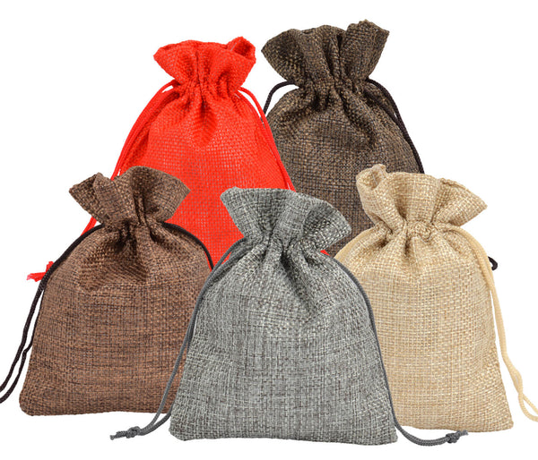 Jutesäckchen bunt Stoffsäckchen Beutel