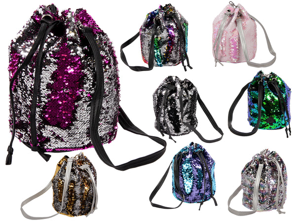 Glitzer Turnbeutel Sportbeutel Glitter Beutel für Mädchen 18 cm