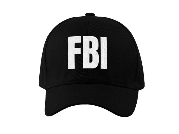 Alsino Basecap Cap Mütze - DEA BKA LKA FBI Security Polizei CIA SWAT Sheriff NYPD CSI Käppi Kappe schwarz