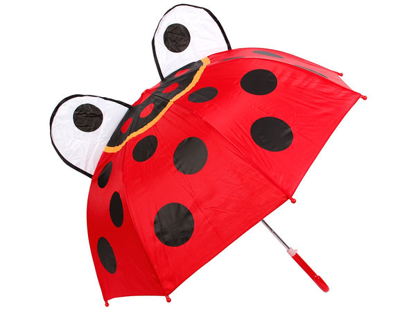 Kinder Regenschirm Marienkäfer - stabiler Schirm Kinderschirm