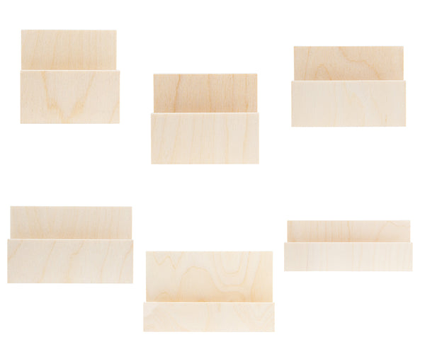 Kartenhalter aus Holz – handgefertigt . Finden Sie die perfekte Größe für Ihr Handy, Tablet oder Visitenkarten.