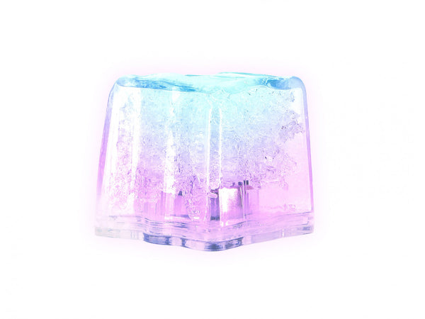 LED Leucht Eiswürfel Blinkender Eiswürfel Quadrat