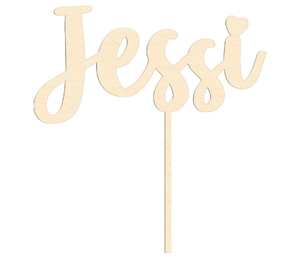 Cake Topper mit Wunschnamen personalisiert Torten Kuchen Deko