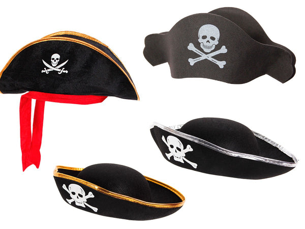 Piratenhut mit Totenkopf