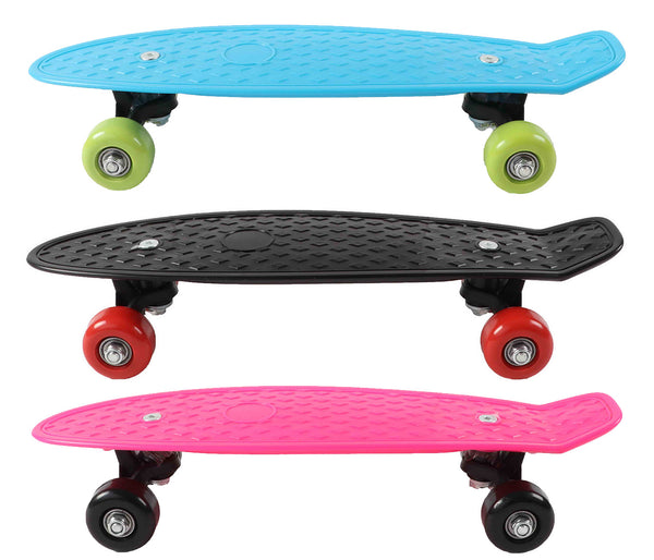 Skateboard, Pennyboard für Kinder ab 3 Jahren – Maximalgewicht 20 KG, Länge 42 cm – für draußen.